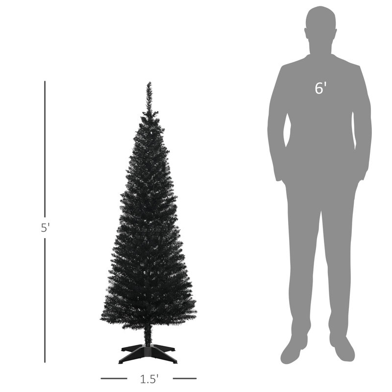 The Holiday Aisle® Slender Christmas Tree & Reviews Wayfair